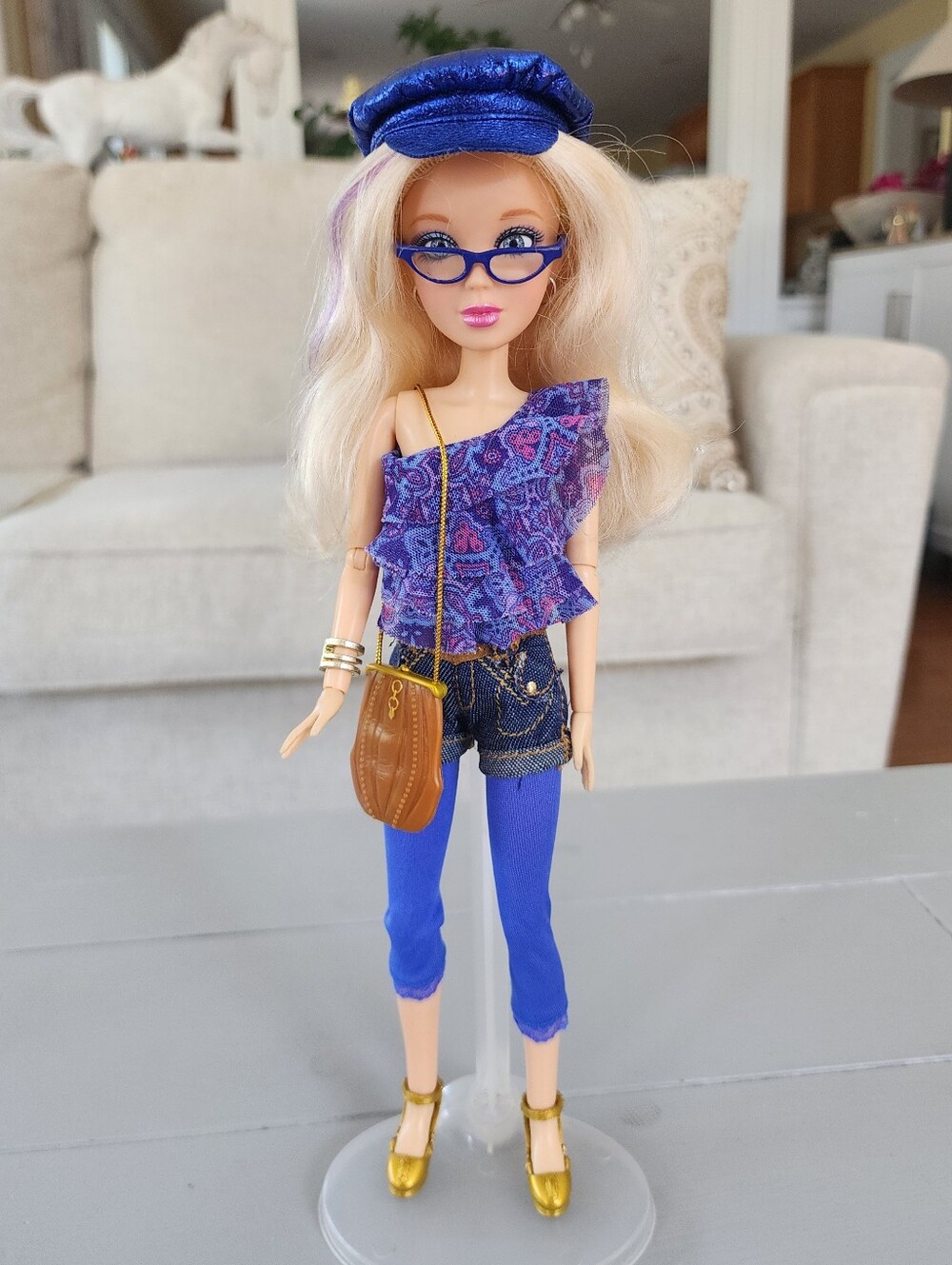 Spin Master LIV Articulated Doll Sophie Blonde Blue Eyes Beautiful 2009